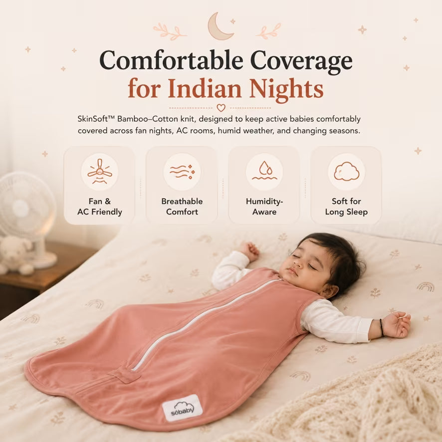Sobabu Baby Sleep Sack for Safe, Breathable Sleep