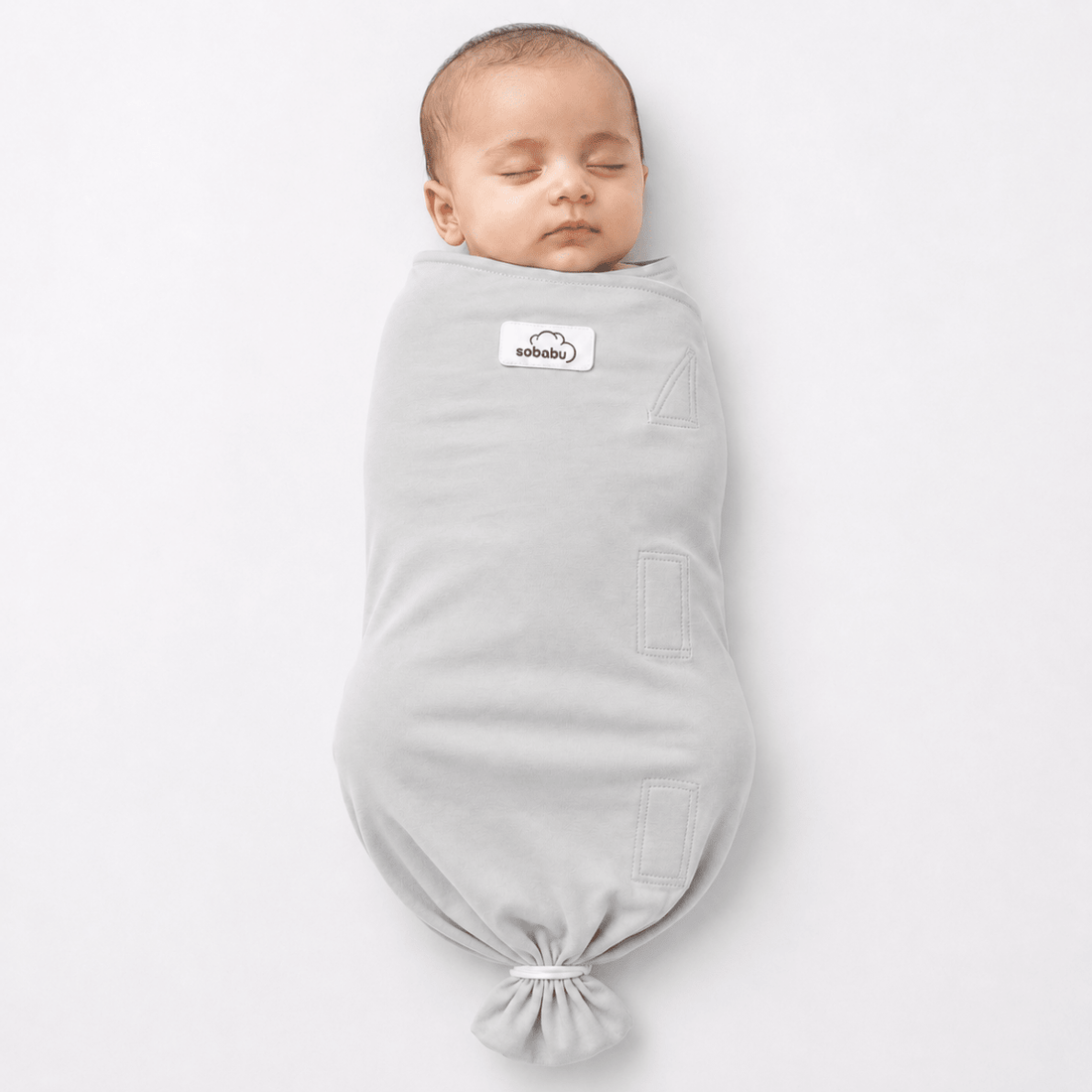 Sobabu Newborn Swaddle Wrap in Premium Soft Cotton - Sobabu