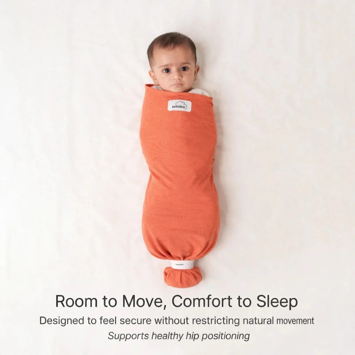 Sobabu Newborn Swaddle Wrap in Premium Soft Cotton - Sobabu
